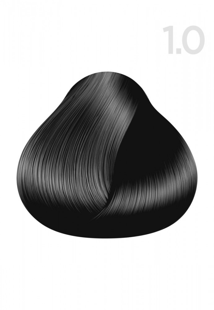 Стойкая крем-краска для волос Expert, оттенок 1.0 Черный | Faberlic