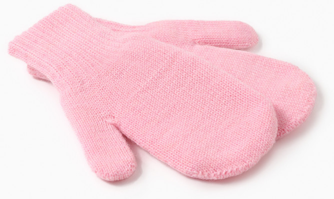 Варежки двойные для девочек | БараноWool