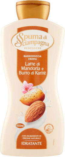 Крем-гель для ванны и душа «Масло ши и миндальное молочко» | Spuma di Sciampagna