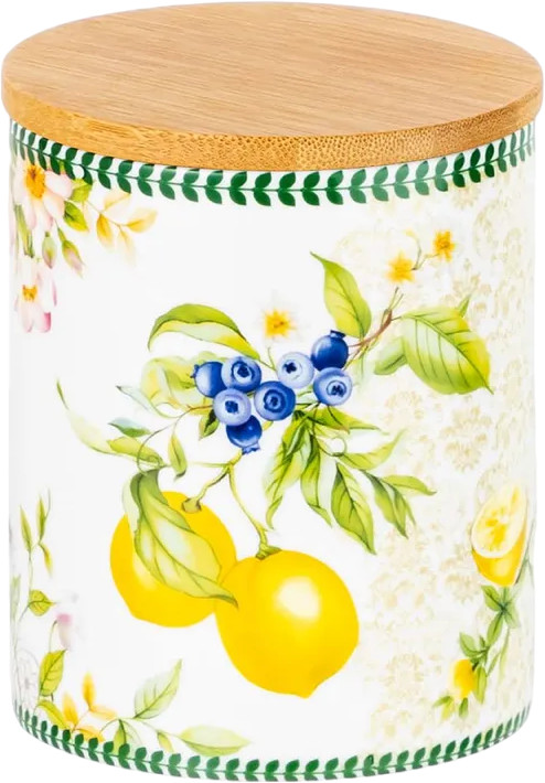 Банка для хранения с крышкой «Лимоны» | Лимоны | Elan Gallery