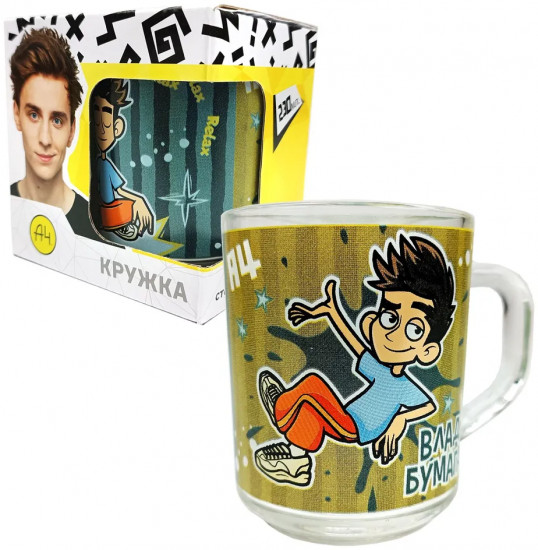 Кружка в подарочной упаковке «Влад А4. Релакс»