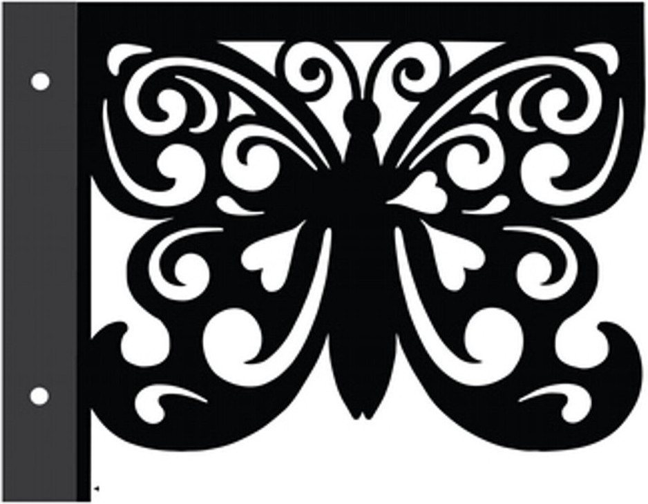 Кронштейн для кашпо «Бабочка» | Мультидом Трейдинг