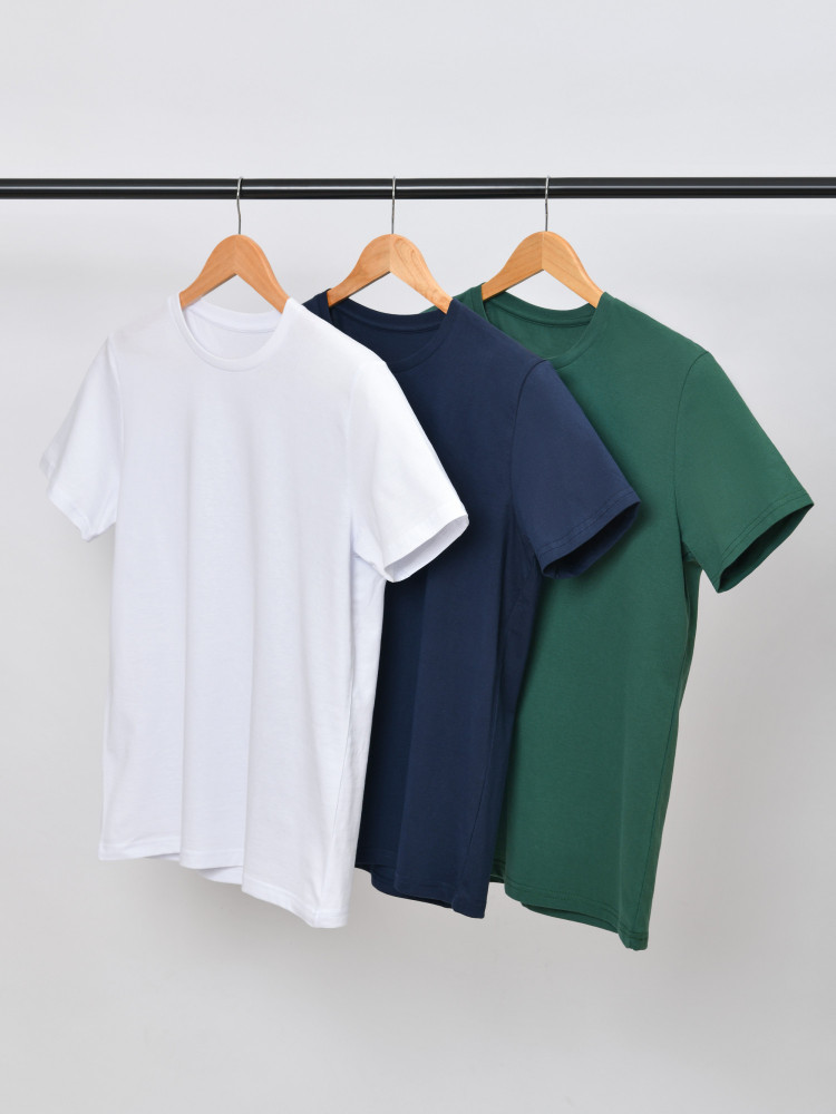 Комплект футболок базовых «Premium» | Premium | UzCotton