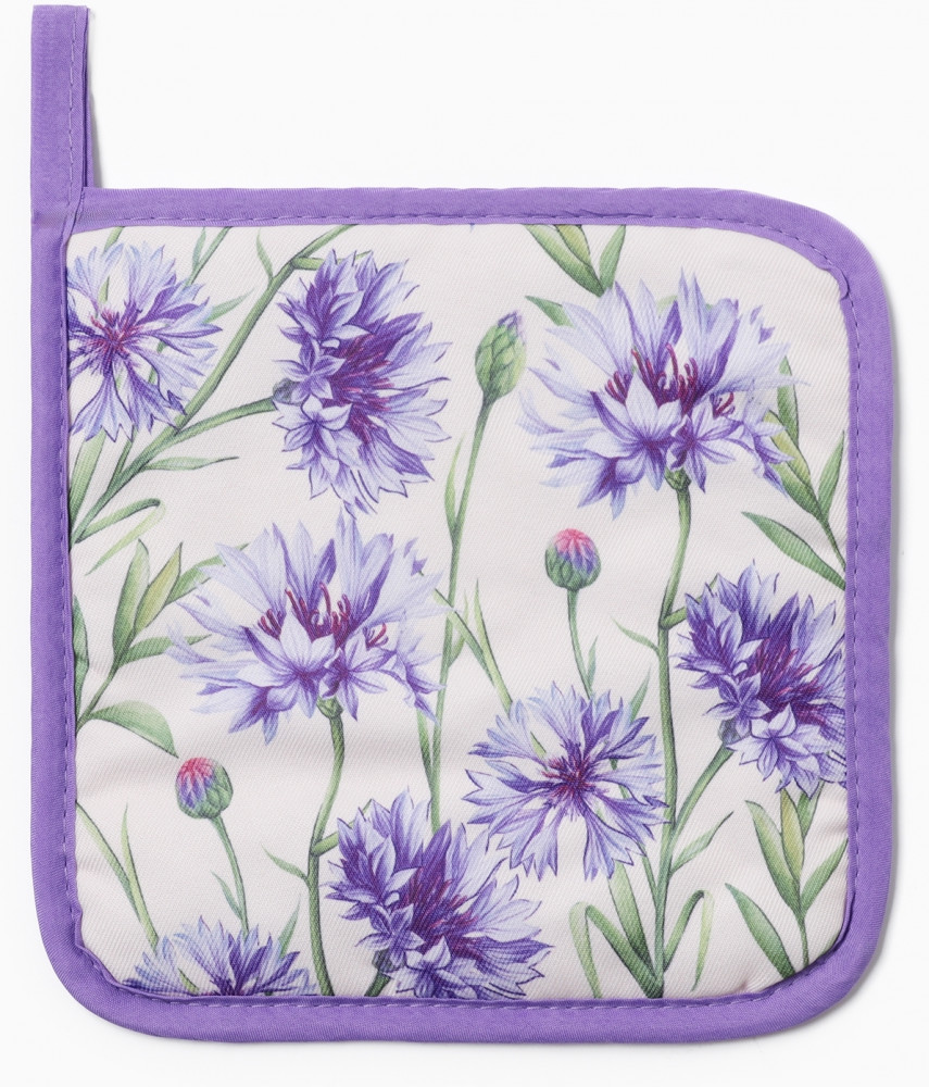 Прихватка «Василек» | Кухонный текстиль «Цветы» | Доляна