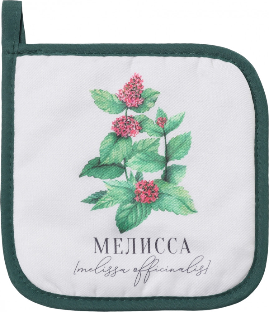 Прихватка «Мелисса» | Кухонный текстиль «Цветы» | Доляна