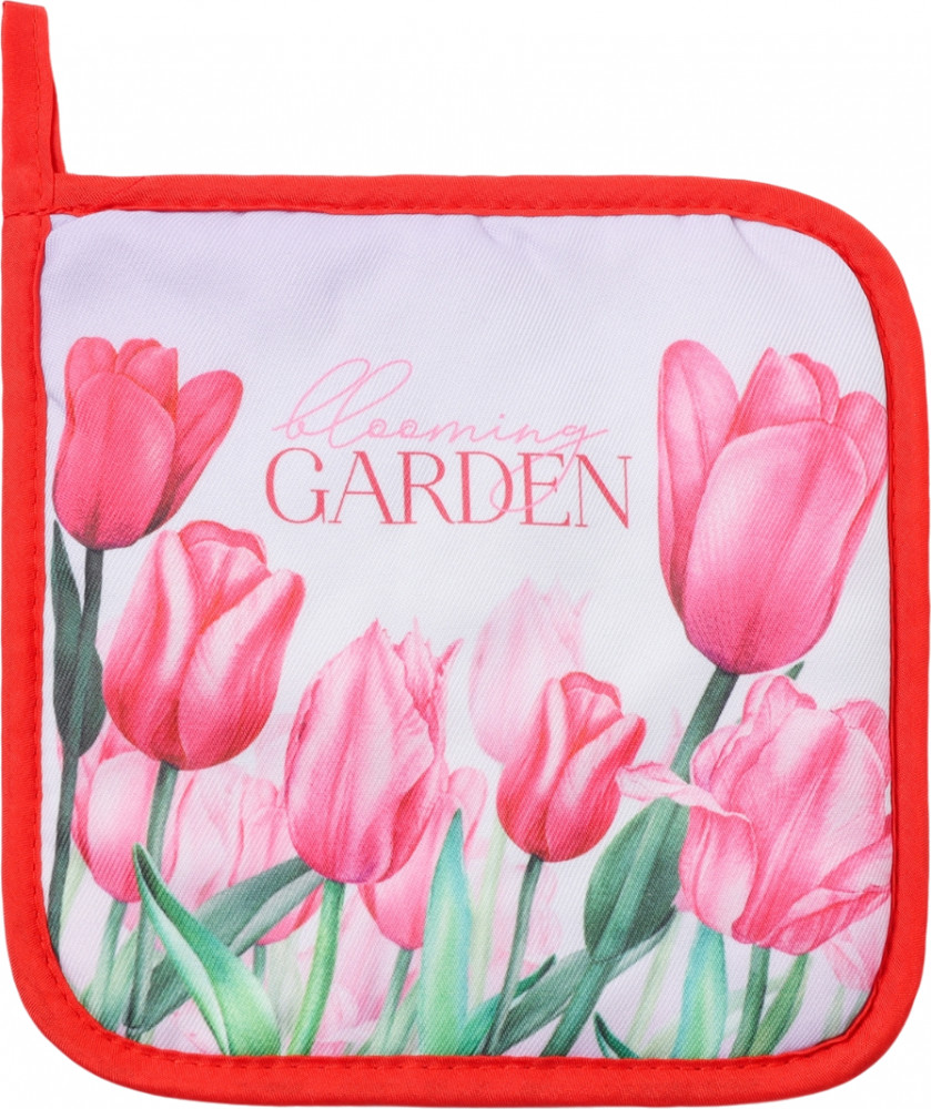 Прихватка «Тюльпаны» | Кухонный текстиль «Цветы» | Доляна