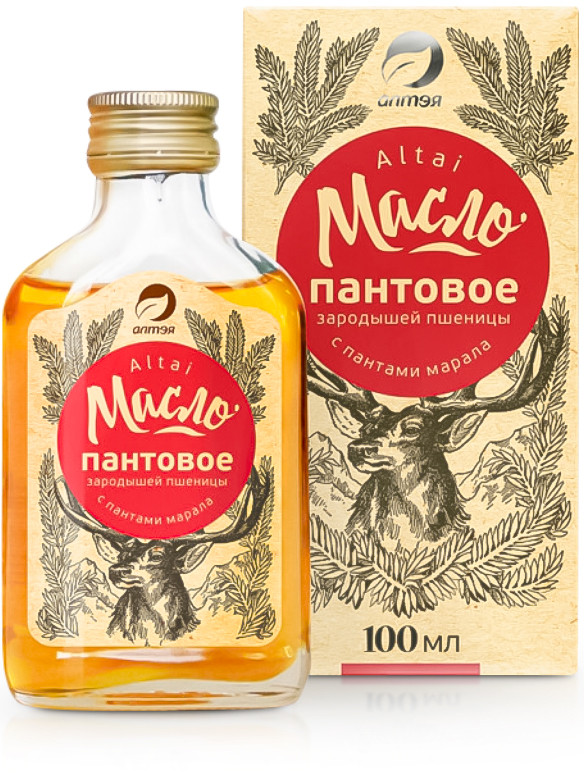 Масло с пантами марала «Пантовое» | Алтэя