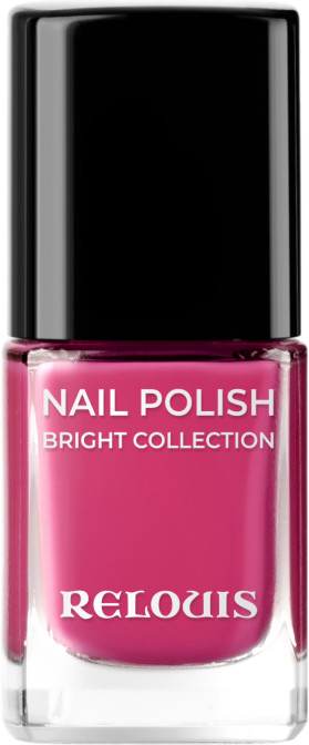 Лак для ногтей, оттенок 03 Fuchsia flower | Bright Collection | RELOUIS