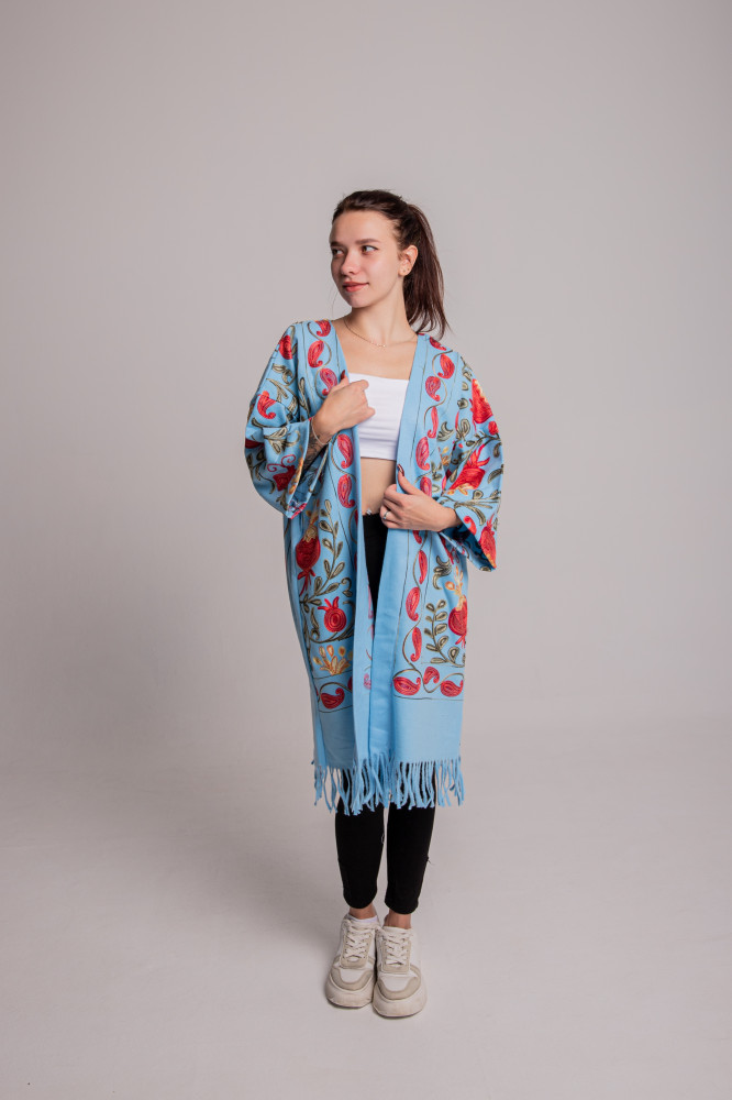 Кардиган женский удлиненный кашемировый | Sov'ga