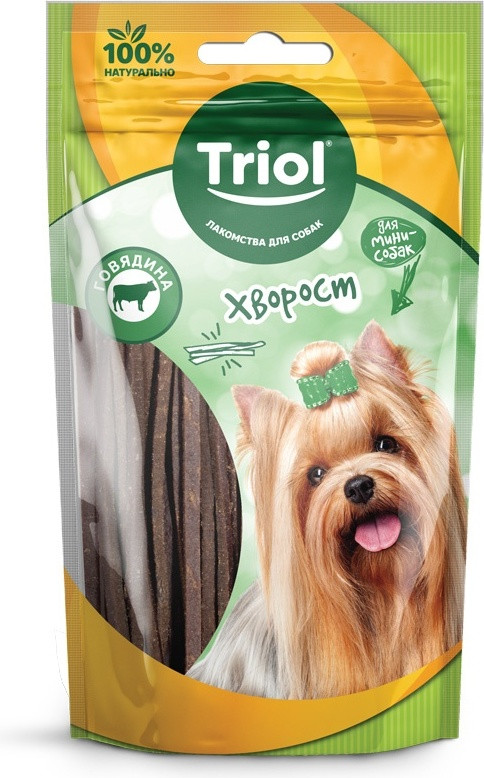 Лакомство для собак «Хворост из говядины» | Triol
