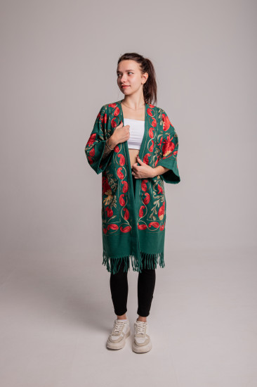 Кардиган женский удлиненный кашемировый