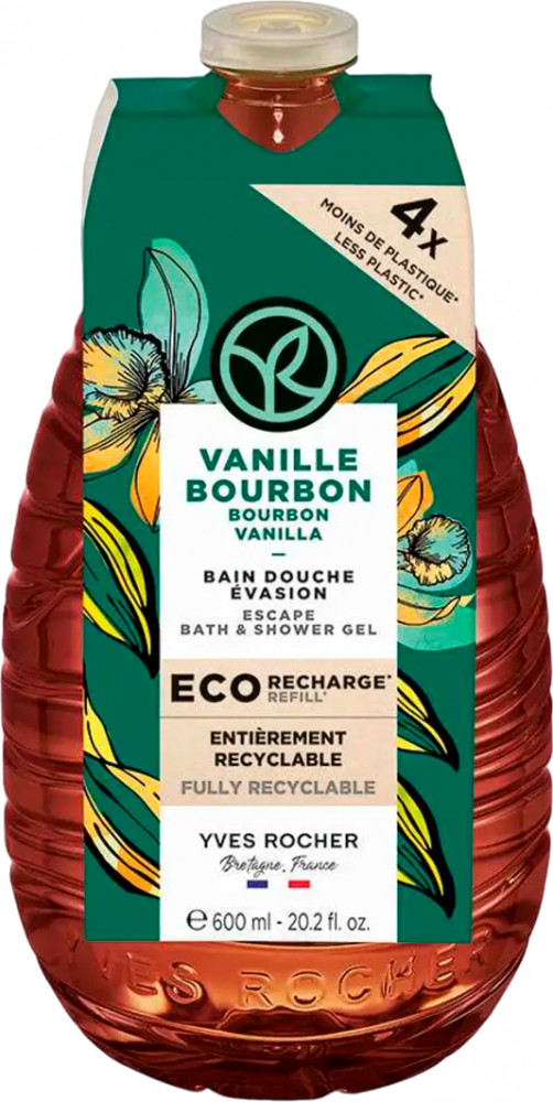 Гель для душа и ванны «Бурбонская ваниль» | Yves Rocher