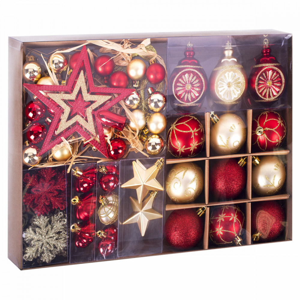 Набор шаров новогодних | Золотая сказка