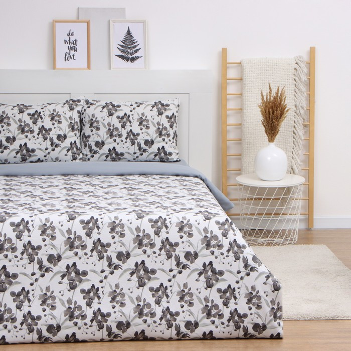 Комплект постельного белья «Flowers» | Жатка | LoveLife
