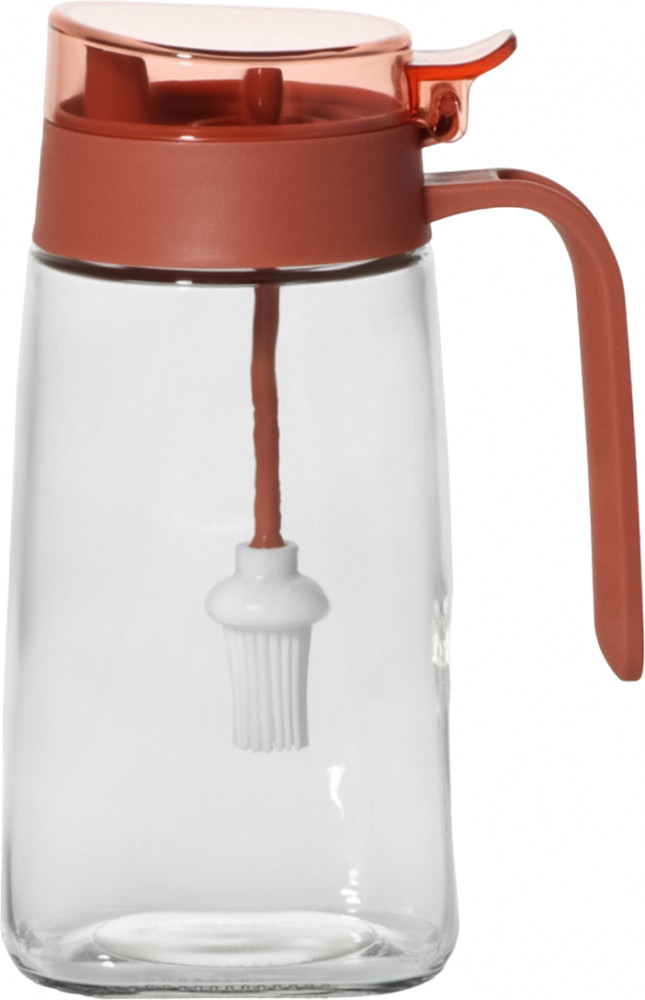 Бутылка для масла с кисточкой «Коралл» | Коралл | Доляна