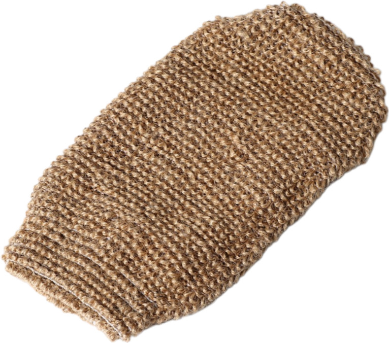 Мочалка-варежка для тела массажная | Доляна