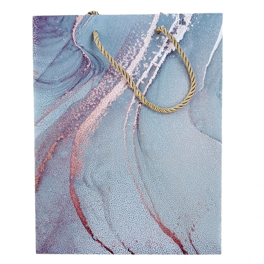 Пакет подарочный «Мрамор»