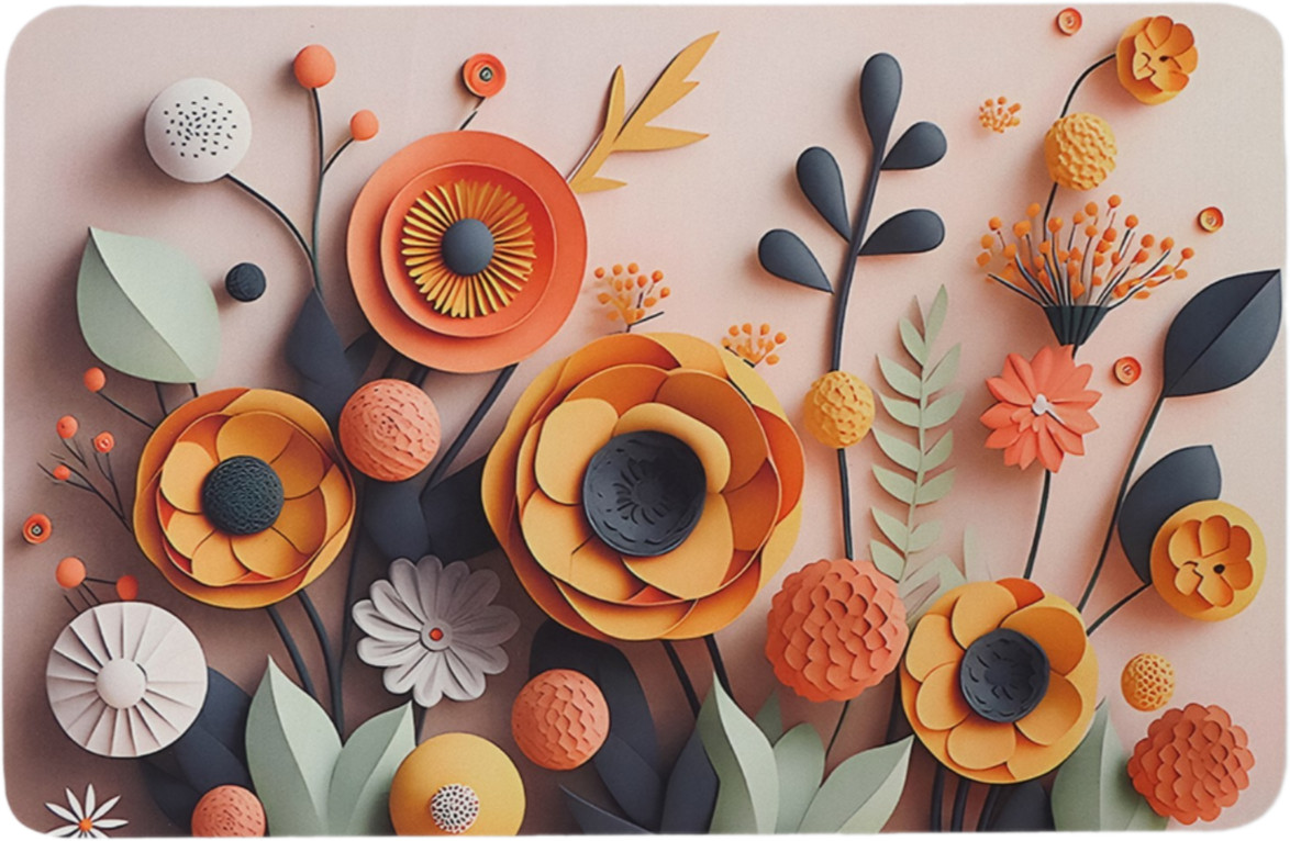 Коврик для ванной «Bloom» | Доляна