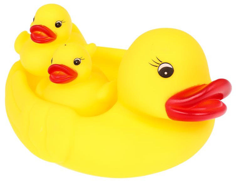 Игрушка для ванны «Утка с утёнком» | Капитошка