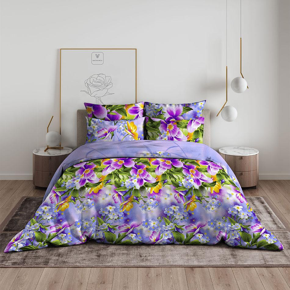 Комплект постельного белья «Фиалки» | Фиалки | Василиса