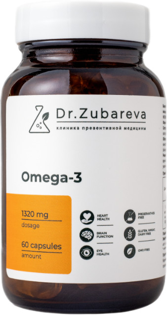 Капсулы «Omega-3. Омега-3» | Dr.Zubareva