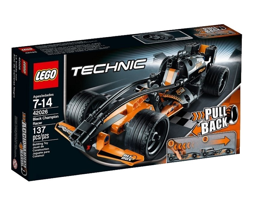 Чёрный гоночный автомобиль | LEGO Technic | LEGO (ЛЕГО)
