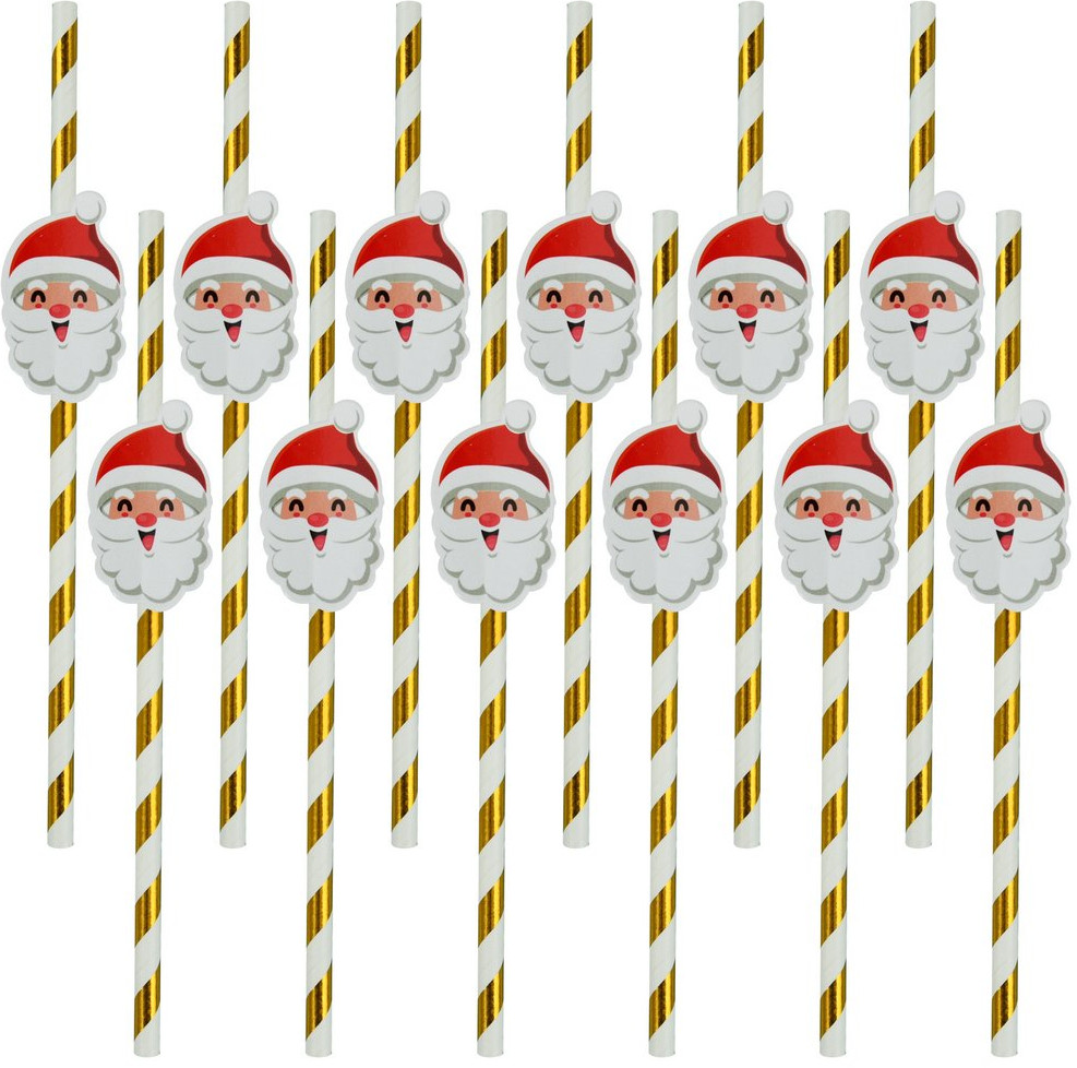 Набор трубочек для коктейля «Рождество» | Мультидом Трейдинг