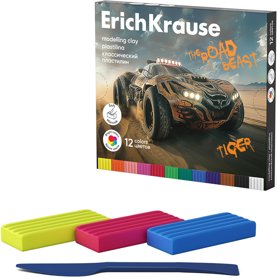 Пластилин классический | Road Beast | Erich Krause