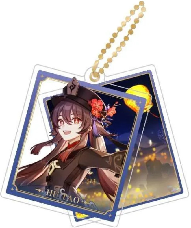 Брелок «Hutao» | Character Acrylic | Genshin Impact