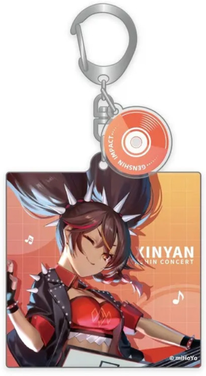 Подвеска на рюкзак «Xinyan» | Online Concert 2022 | Genshin Impact