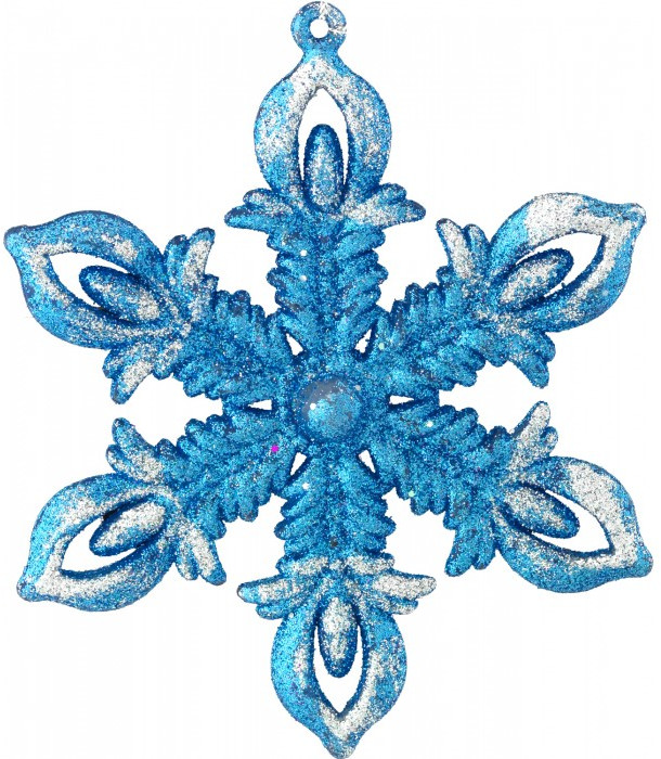 Украшение новогоднее «Снежинка рождественская» | Лапландия | Erich Krause