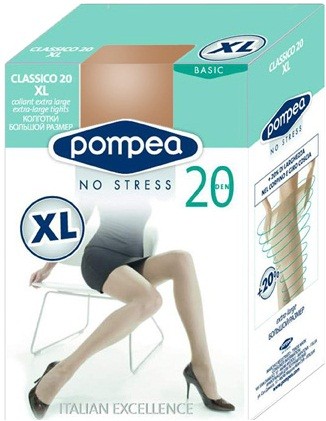 Колготки с трусиками "Classico" (playa, 20 DEN) | Pompea