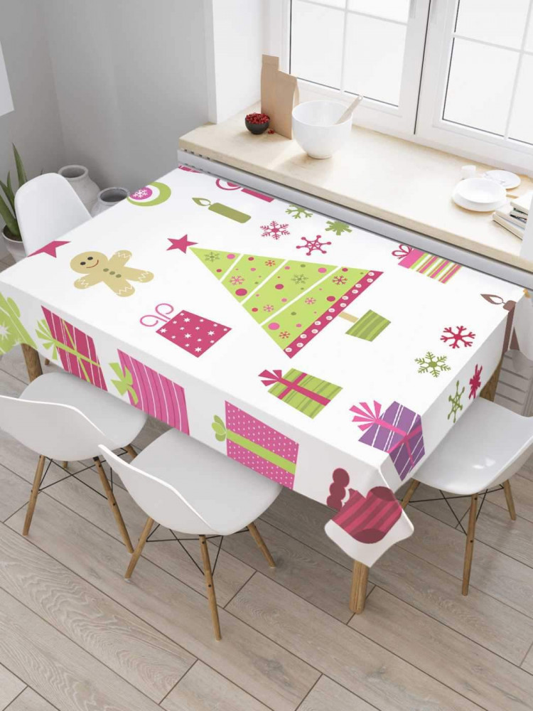 Скатерть «Время подарков» | Время подарков | JoyArty