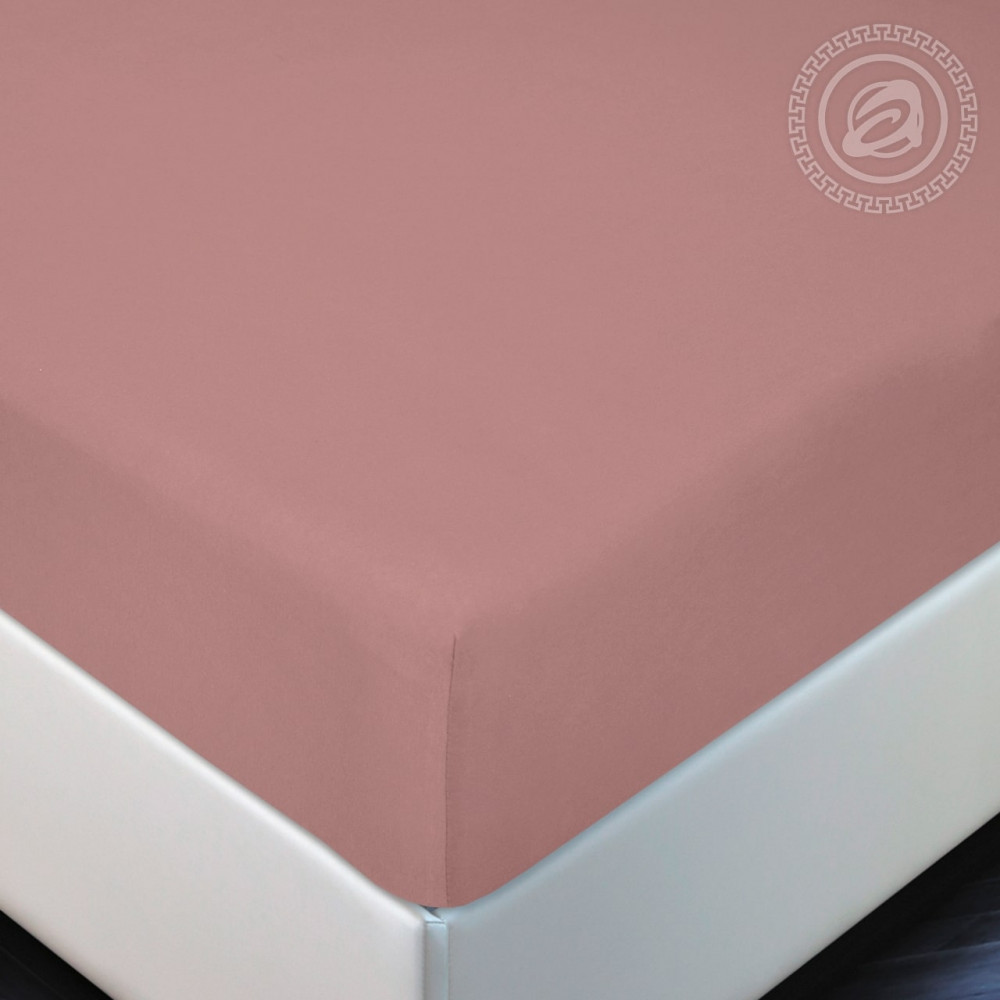 Простыня на резинке «Терракот» | Трикотаж | АртПостель