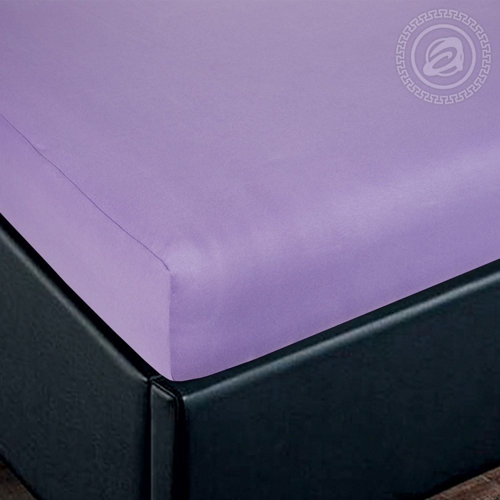 Простыня на резинке «Сирень» | Трикотаж | АртПостель