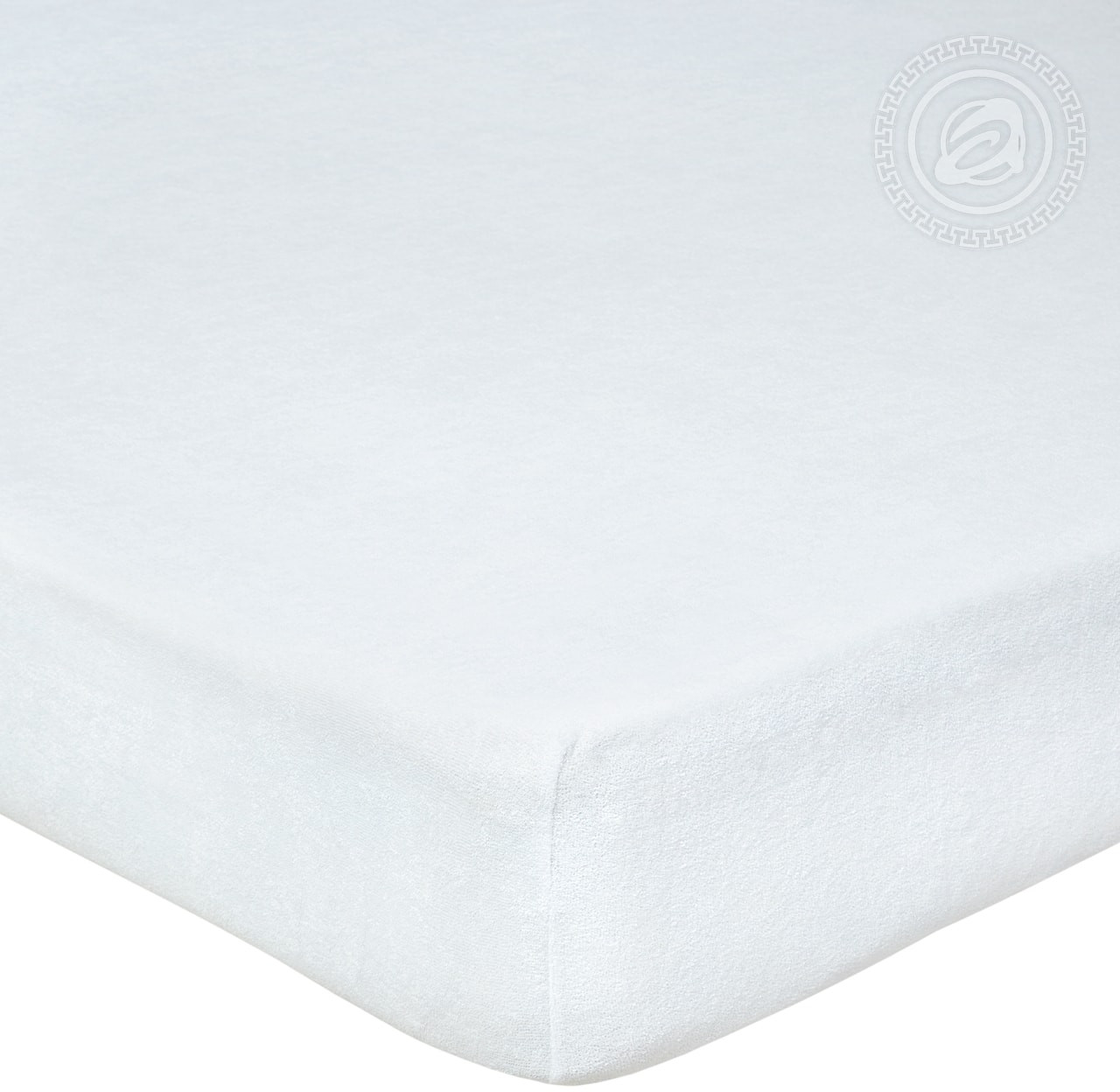 Простыня на резинке «Подснежник» | Махра | АртПостель