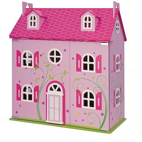 Большой деревянный дом для кукол Eichhorn | Eichhorn