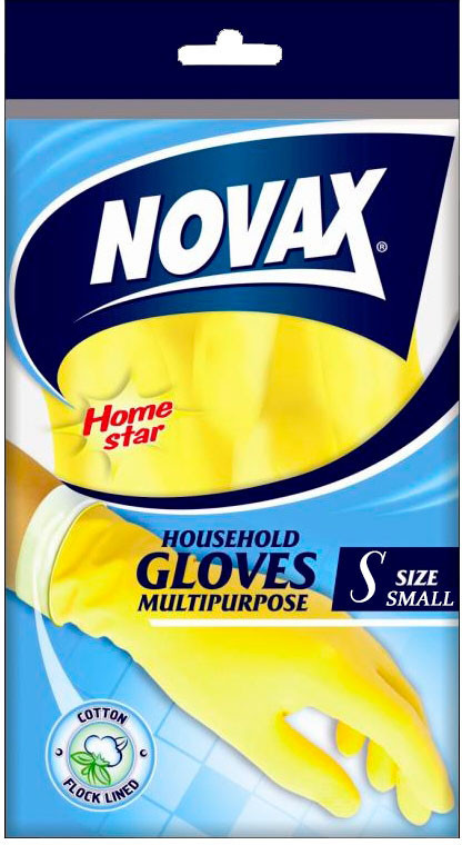 Перчатки резиновые упрочненные | Novax