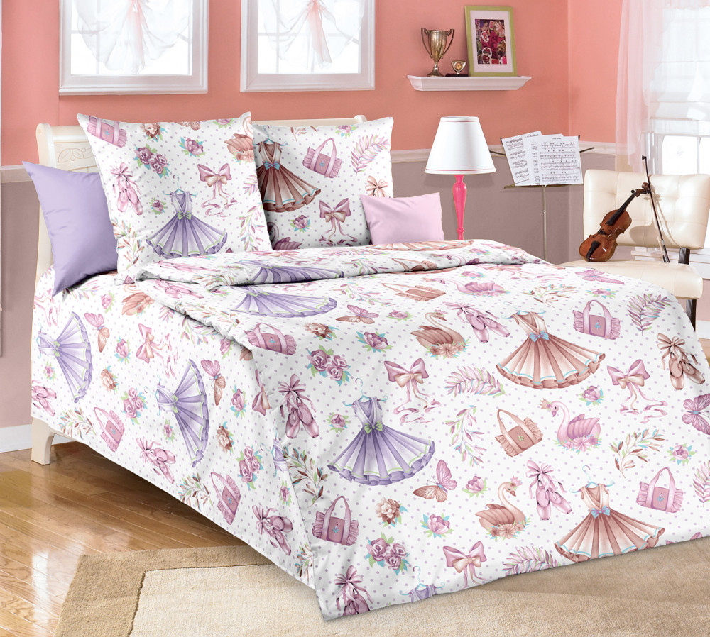 Комплект постельного белья «Балерина» | Бамбино