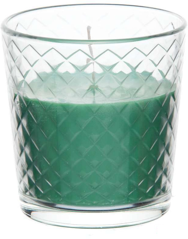 Свеча в стакане «Новогодняя» | Русская свечная мануфактура