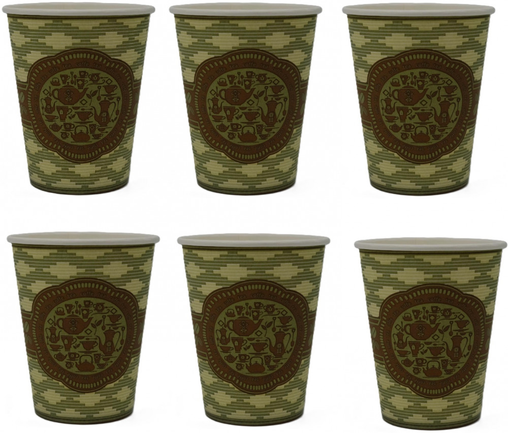 Набор стаканов бумажных «Green»