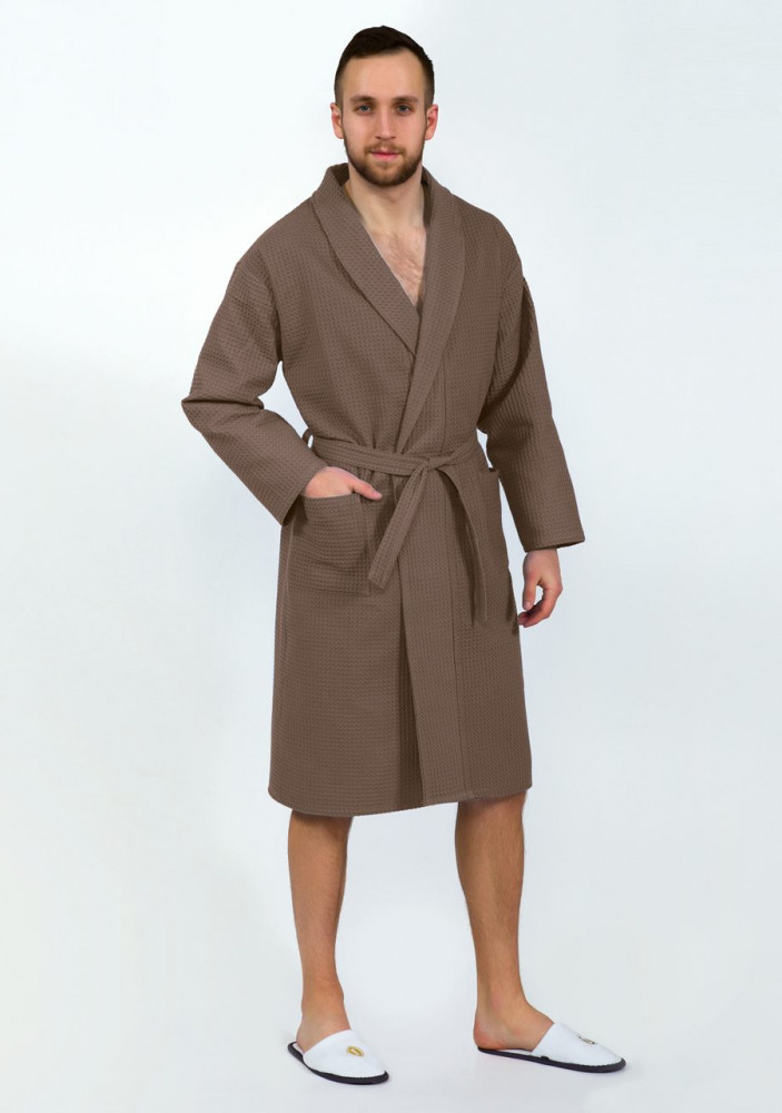 Халат запашной | Вафельное полотно | АртДизайн