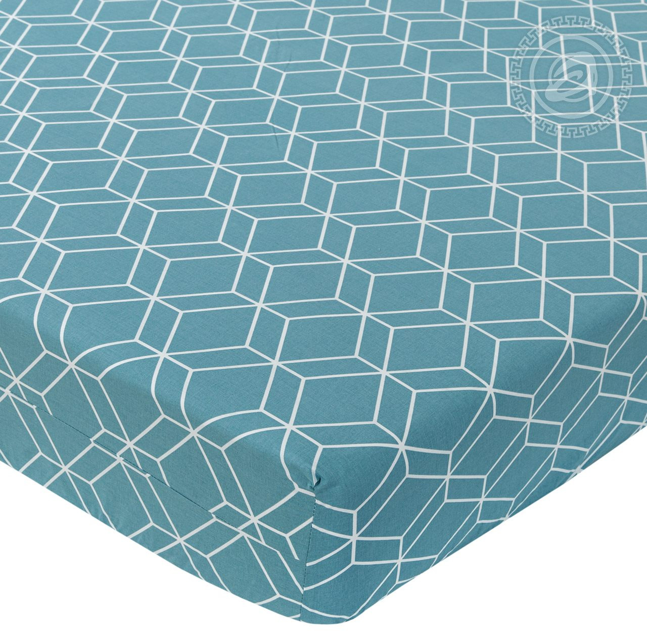 Простыня на резинке «Куба» | De Luxe | АртПостель