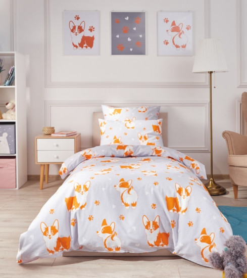 Комплект постельного белья «Corgi»
