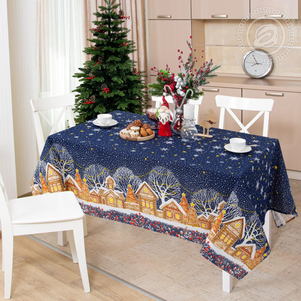 Скатерть «Полночь» | Рогожка | АртДизайн