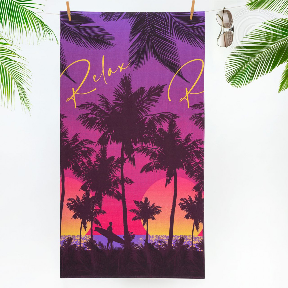 Полотенце пляжное «Южная ночь» | Пляжные полотенца | АртПостель