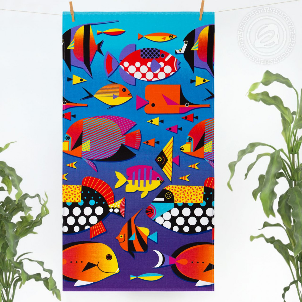 Полотенце пляжное «Дори» | Пляжные полотенца | АртПостель