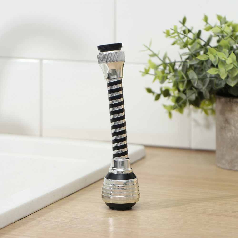 Насадка-аэратор на смеситель поворотная «Флекс Фикс» | Доляна