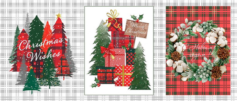 Полотенце кухонное «Зима-волшебница» | Текс-Дизайн