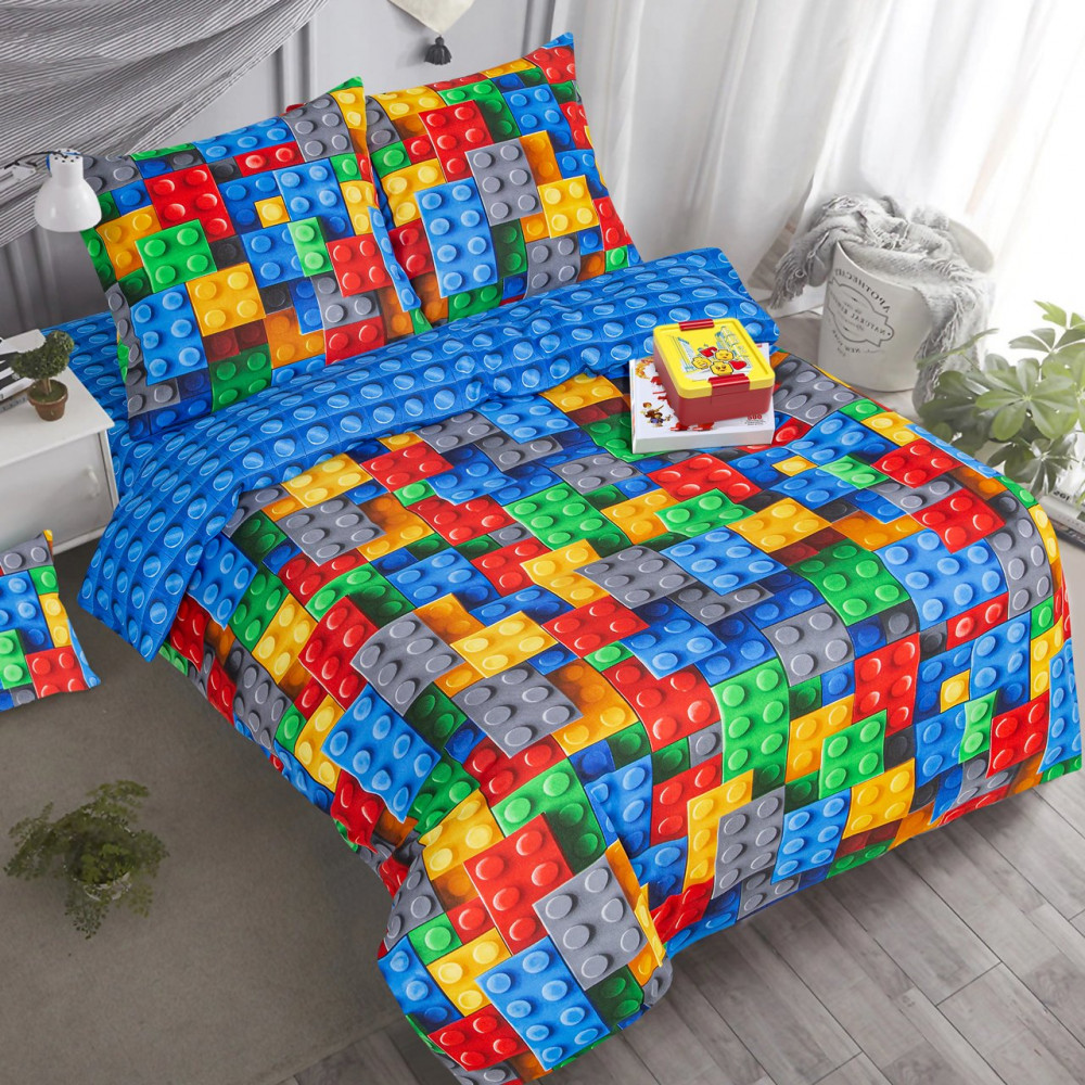 Комплект постельного белья «Леголэнд» | Бязь детская | АртПостель
